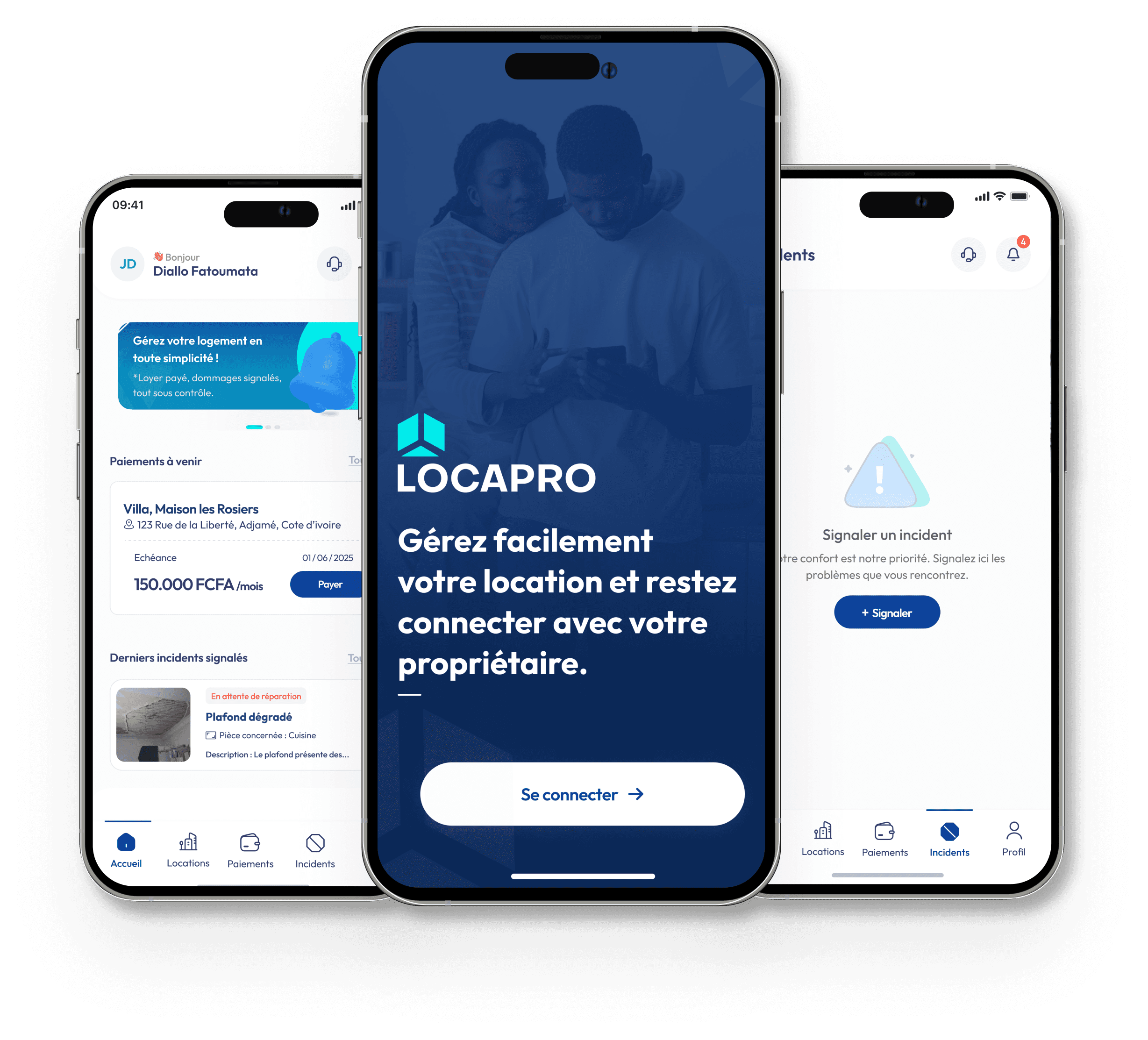 Application Locapro - Locataires