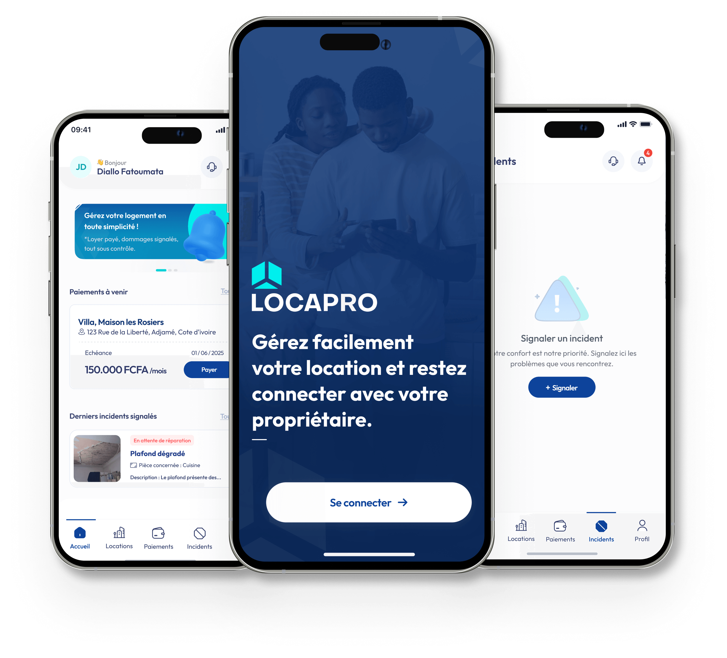 Application Locapro - Locataires